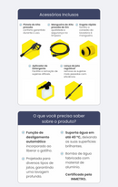 Kit Derrete Sujeira Essencial ( Lavadora de alta pressão Karcher compacta + Pistola de Alta Pressão Preta+ Snow foam + adaptador)