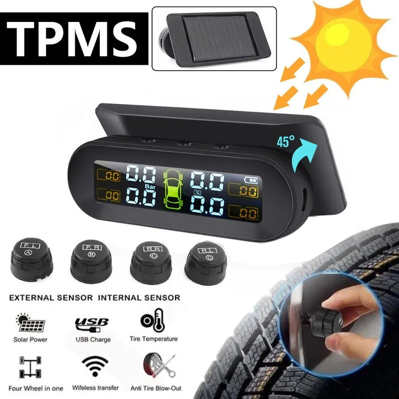 Sensor de pressão para Pneus com LCD