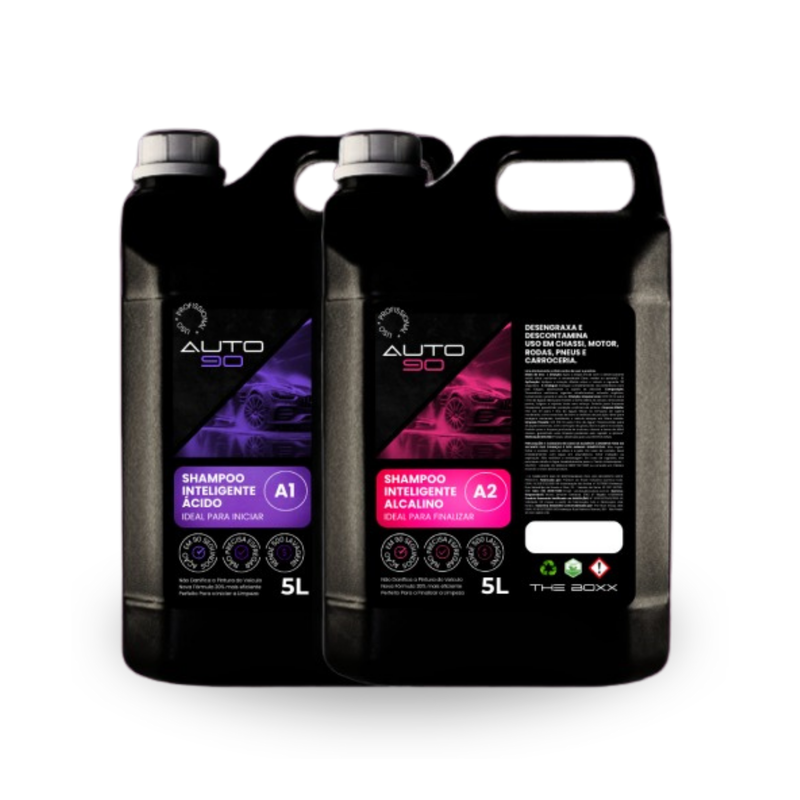 Kit Auto90 10L Profissional + Pretinho em Gel 500ml + Cursos com Certificados