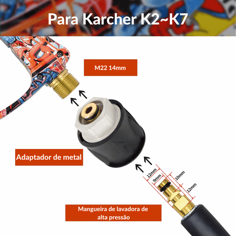 00 Pistola de Alta Pressão