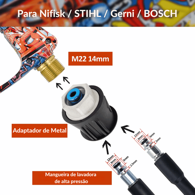 00 Pistola de Alta Pressão