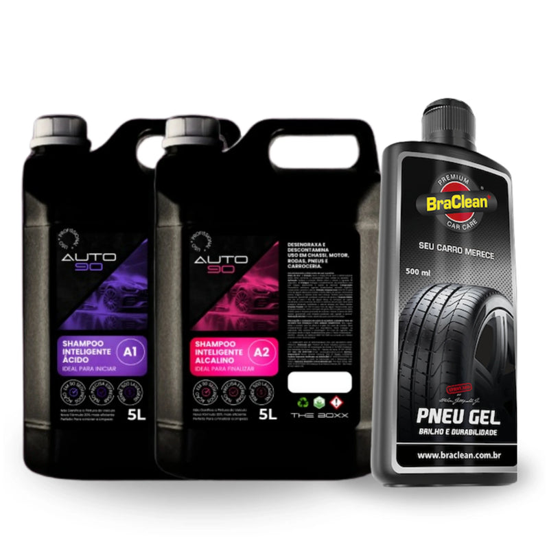 Kit Auto90 10L Profissional + Pretinho em Gel 500ml