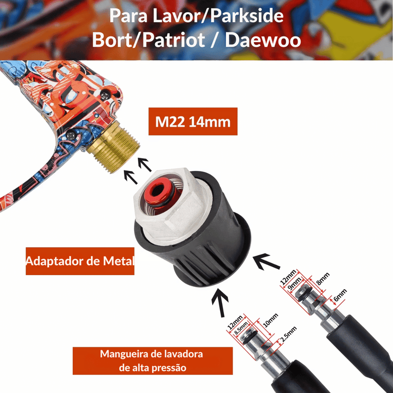 00 Pistola de Alta Pressão