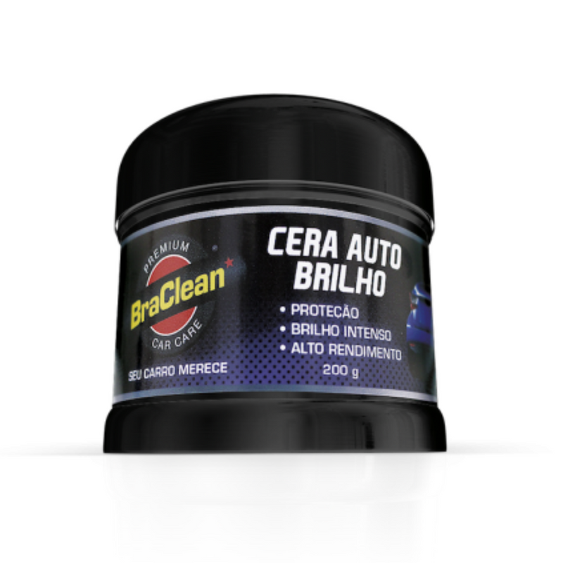 Cera Auto Brilho com Carnaúba 200g