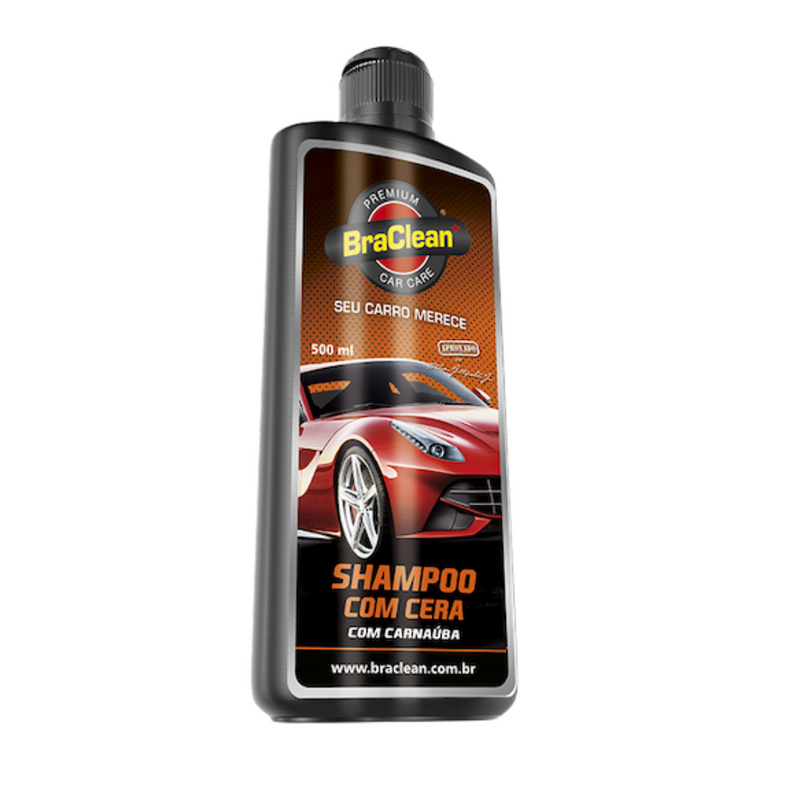 Shampoo com Cera de Carnaúba 500ml