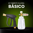 Kit Derrete Sujeira Básico (Pistola de Alta Pressão Preta + Snow Foam Profissional + Adaptador)