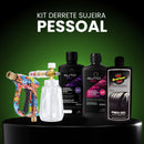 Kit Derrete Sujeira Pessoal (Pistola de Alta Pressão+ Snow Foam + Kit Auto90 1L +  adaptador + Pretinho em Gel)
