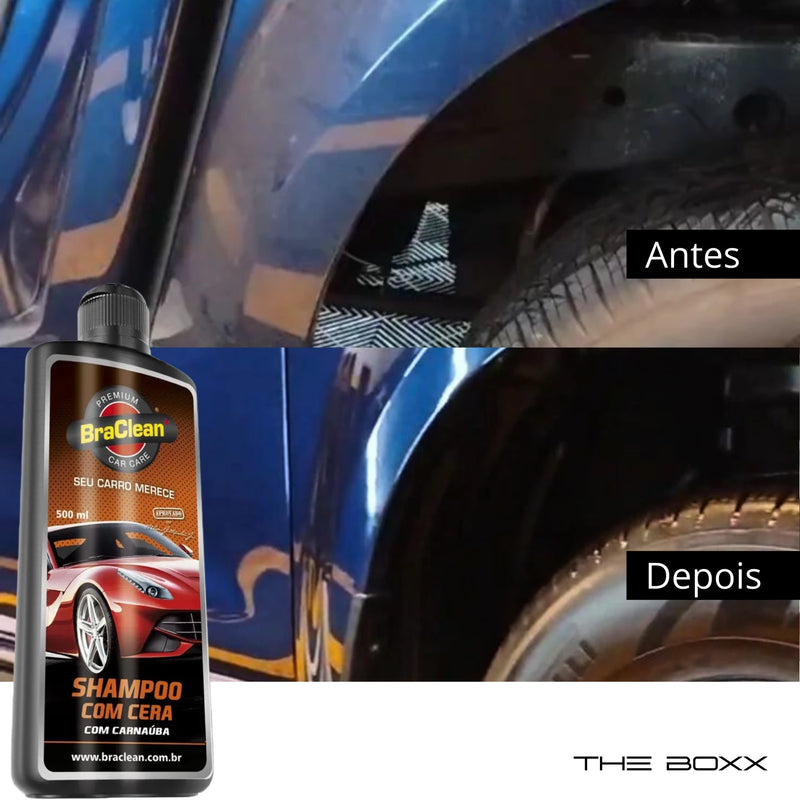 Shampoo com Cera de Carnaúba 500ml