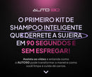 Kit de Reposição (Shampoo Auto90 10L Profissional + Pretinho em Gel + Limpa Estofados + Shampoo com Cera de Carnaúba + Cristalizador de vidros)
