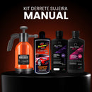 Kit Derrete Sujeira Manual (Snow foam manual + shampoo c/ cera de Carnaúba 500ml + kit auto90 1L)