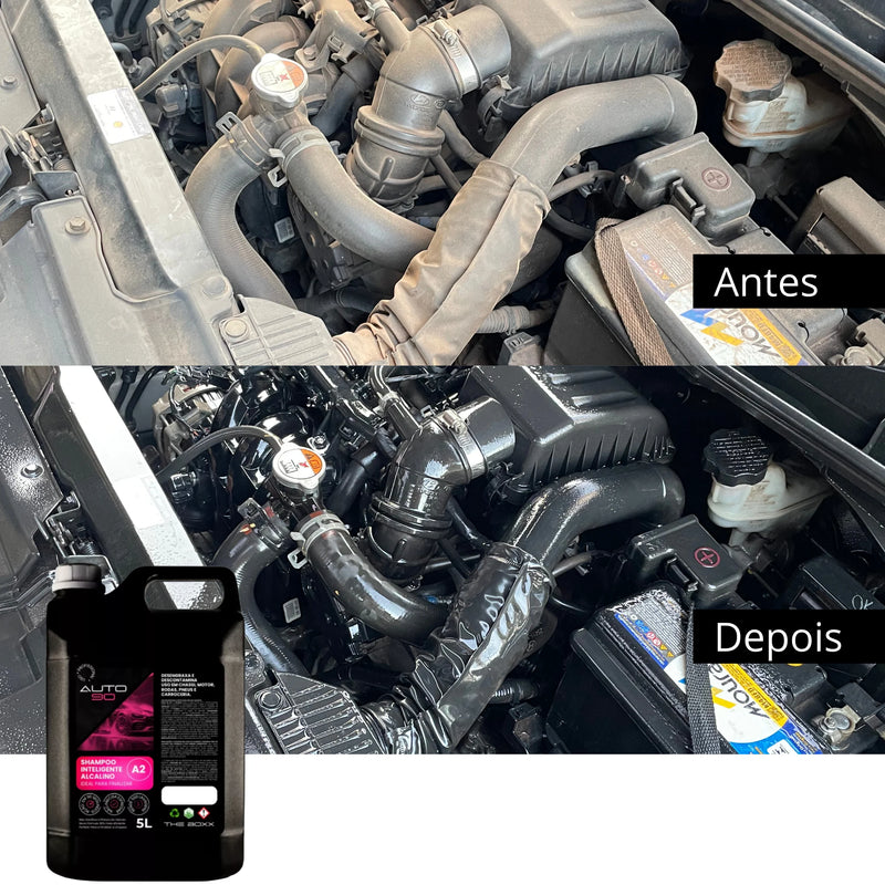 Shampoo Automotivo Inteligente - Auto90 Desengraxante 5L Profissional