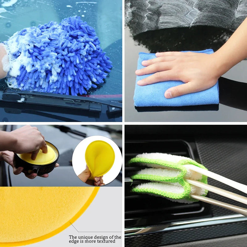 Kit de Limpeza Automotiva Completo