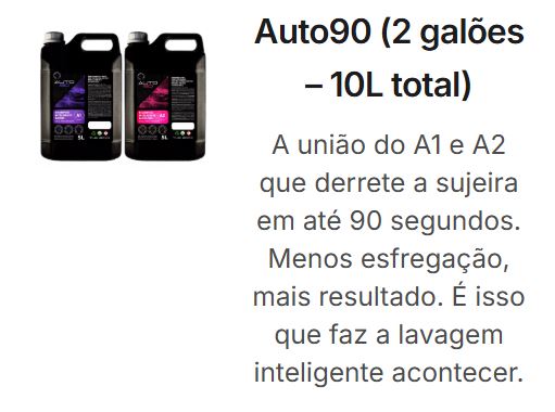 Kit Derrete Sujeira Pro Max (Pistola de Alta Pressão + Snow Foam + Lavadora de Alta Pressão K5 + adaptador +  Kit Auto90 10L + Pretinho 500ml + Shampoo c/ cera de Carnaúba 5L + Revitalizador de Plásticos) - Frete Grátis