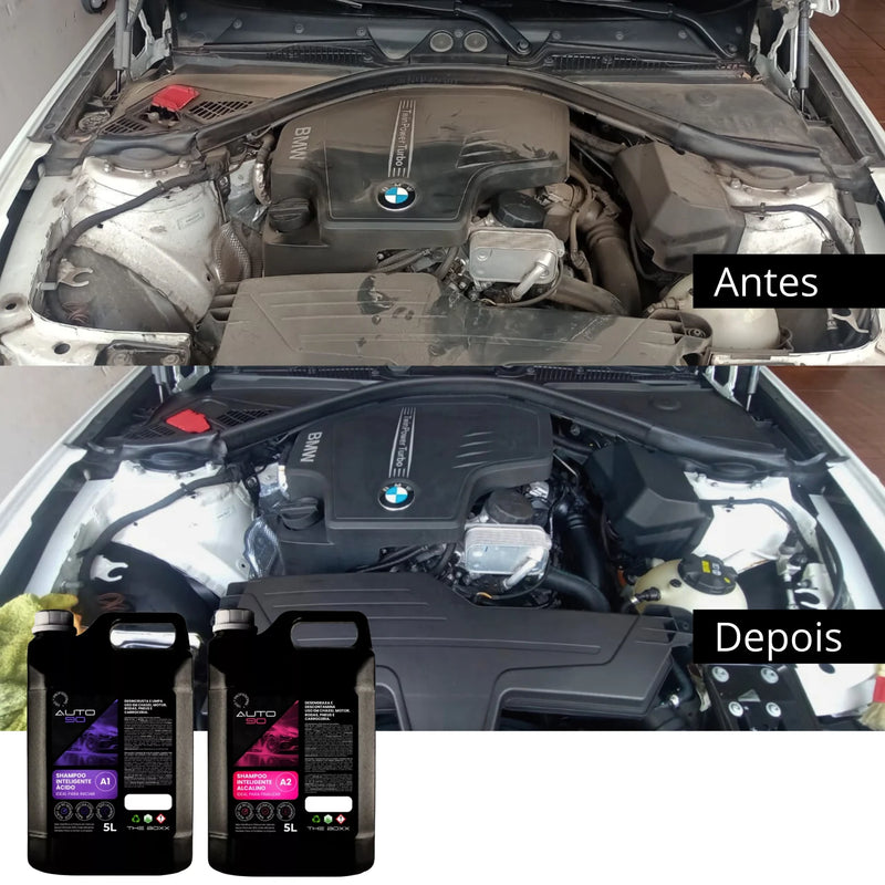 Kit Auto90 10L Profissional + Pretinho em Gel 500ml + Frete Grátis