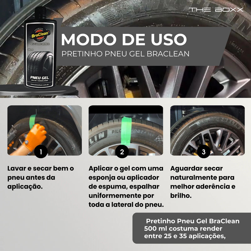 Kit Auto90 1L Pessoal + Pretinho em Gel 500ml - Frete Grátis