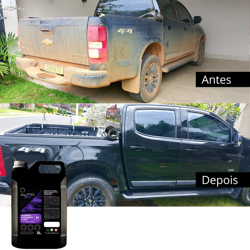 Shampoo automotivo Auto90 Desincrustante 5L Profissional